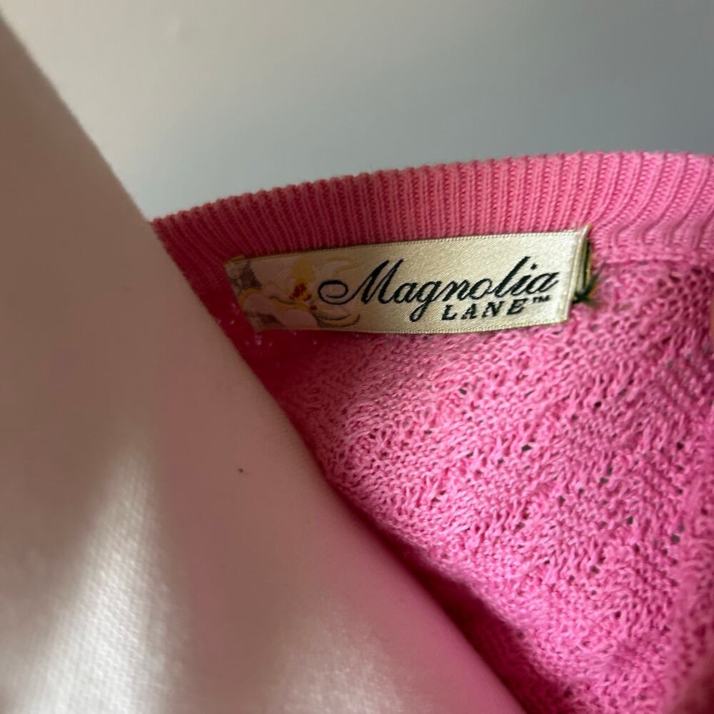 Magnolia Lane Augusta Masters Tournament Pink Oversized Sweater XL - Picture 5 of 6